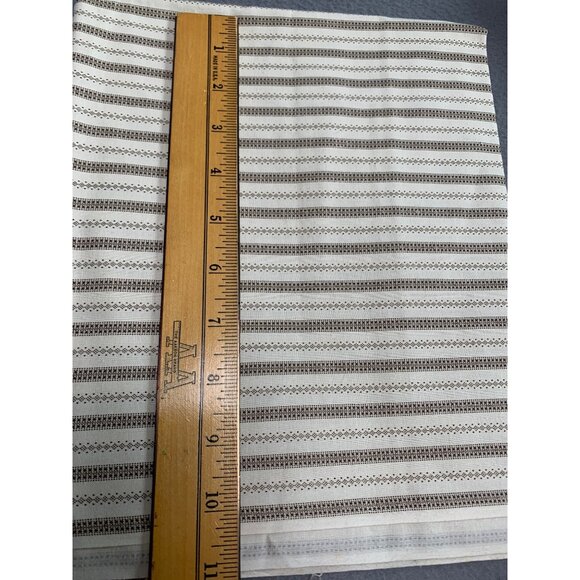 Marcus Bros Textiles Striped Pattern Cotton Fabric 1 Yard 36" Wide Sew Quilting - Picture 3 of 5